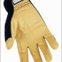 7 SIZE HERITAGE STABLE WORK GLOVES HORSE EQUESTRIAN BLACK/TAN