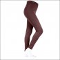 34" HORZE ACTIVE WOMENS SELF KNEE PATCH LONG COTTON CASUAL BREECHES CHOCO BROWN