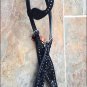 HILASON WESTERN LEATHER HORSE ONE EAR HEADSTALL BRIDLE BLACK HAND CARVED
