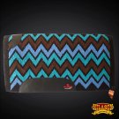MADE IN USA FE288 HILASON WESTERN  WOOL FELT SADDLE BLANKET PAD BLACK TURQUOISE