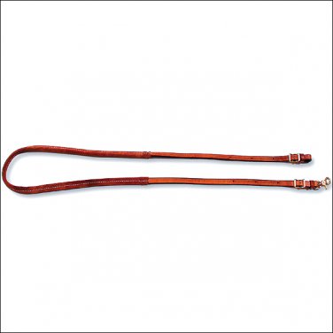 CIRCLE Y GOLDEN HARNESS LEATHER TACK HORSE SUEDE HAND HOLD CONTEST REIN