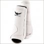 LARGE TREVOR BRAZILE RELENTLESS ALL AROUND HORSE SPORT HIND BOOTS PAIR WHITE