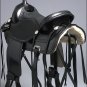 TT100BK 16" HILASON WESTERN FLEX TREE ENDURANCE TRAIL RIDING HORSE SADDLE