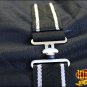 72" HILASON 1200D RIPSTOP WATERPROOF POLY HORSE BLANKET WITH BELLY WRAP BLACK
