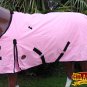 81 in HILASON 600D RIPSTOP WATERPROOF POLY TURNOUT HORSE WINTER SHEET PINK