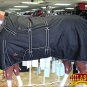 72" HILASON 1200D RIPSTOP WATERPROOF POLY HORSE WINTER SHEET BELLY WRAP BLACK