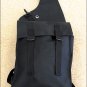 600D NYLON SADDLE BAG BLACK