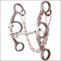 CLASSIC EQUINE O RING SNAFFLE SHERRY CERVI COLLECTION DIAMOND SHORT SHANK BIT