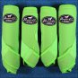 SMALL PROFESSIONAL CHOICE VENTECH ELITE SPORTS MEDICINE HORSE BOOTS LIME GREEN