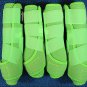 SMALL PROFESSIONAL CHOICE VENTECH ELITE SPORTS MEDICINE HORSE BOOTS LIME GREEN