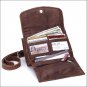 AW769 AMERICAN WEST NAVY BLUE LEATHER LADIES SMALL HANDBAG WALLET COMBO PURSE