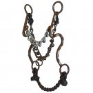 METALAB ROGER BRANCH ANTIQUE S SHANK CHAIN HORSE BIT