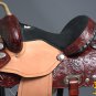 TT316M 17" HILASON WESTERN FLEX TREE BARREL RACING TRAIL RIDING HORSE SADDLE