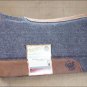 BAYOU WEST 1inx32in GREY IN-SET CONTOURED WOOL FELT NEOPRENE HORSE SADDLE PAD