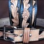 34 inch NEW HILASON BLACK HANDMADE WESTERN WORK LEATHER MEN GUN HOLSTER BELT