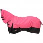 75" TOUGH-1 600D WATERPROOF POLY HORSE FULL NECK TURNOUT BLANKET PINK