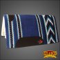 MADE IN USA FE134-F HILASON WESTERN WOOL FELT SADDLE BLANKET PAD BLUE TURQUOISE