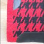 FEP232 HILASON SHOW NEW ZEALAND WOOL SADDLE BLANKET WESTERN CRIMSON BLACK