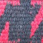 FEP232 HILASON SHOW NEW ZEALAND WOOL SADDLE BLANKET WESTERN CRIMSON BLACK