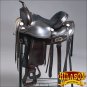 TO108DB-F HILASON TREELESS WESTERN LEATHER TRAIL PLEASURE HORSE RIDING SADDLE 16