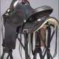 TO108DB-F HILASON TREELESS WESTERN LEATHER TRAIL PLEASURE HORSE RIDING SADDLE 16