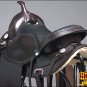 TO108DB-F HILASON TREELESS WESTERN LEATHER TRAIL PLEASURE HORSE RIDING SADDLE 16