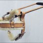 GH201-F HILASON TAN GENUINE LEATHER X LARGE ASSISTANCE DOG HARNESS WITH HANDLE