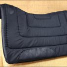 BLACK HILASON HORSE SQUARE SADDLEBACK CONTOURED CUT SADDLE PAD W/ FELT BOTTOM