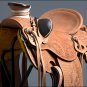 WD090-F HILASON BIG KING SERIES WESTERN WADE RANCH ROPING COWBOY TRAIL SADDLE 16