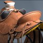 WD090-F HILASON BIG KING SERIES WESTERN WADE RANCH ROPING COWBOY TRAIL SADDLE 16