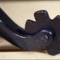 HILASON BLACK STEEL MEN SPURS BLACK STEEL BLUNT TIPPED ROWEL