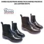 SHIRES EQUESTRIAN HORSE TACK HARVIES PADDOCK LEG LEATHER BOOTS
