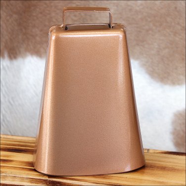 6 3/4 INCH SADDLE BARN PRO RODEO BULL COPPER BULL BELLS
