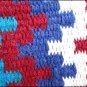 MADE IN USA FE128-F HILASON WESTERN WOOL FELT SADDLE BLANKET PAD BLUE
