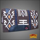 MADE IN USA F218 HILASON WESTERN WOOL FELT SADDLE BLANKET PAD BROWN WHITE