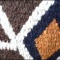 MADE IN USA F218 HILASON WESTERN WOOL FELT SADDLE BLANKET PAD BROWN WHITE