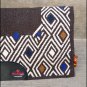 FEP248 MADE IN USA HILASON WESTERN WOOL FELT SADDLE BLANKET PAD BROWN WHITE