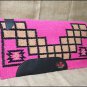 MADE IN USA F242 HILASON WESTERN WOOL FELT SADDLE BLANKET PAD PINK BROWN