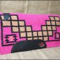 MADE IN USA F242 HILASON WESTERN WOOL FELT SADDLE BLANKET PAD PINK BROWN