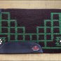 FEP239 MADE IN USA HILASON WESTERN WOOL FELT SADDLE BLANKET PAD BROWN GREEN
