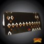 FEP287 MADE IN USA HILASON WESTERN  WOOL FELT SADDLE BLANKET PAD BLACK BROWN