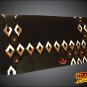 FEP287 MADE IN USA HILASON WESTERN  WOOL FELT SADDLE BLANKET PAD BLACK BROWN