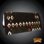 FEP287 MADE IN USA HILASON WESTERN  WOOL FELT SADDLE BLANKET PAD BLACK BROWN