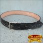 40" HILASON HAND MADE HEAVY DUTY BUFFALO HIDE LEATHER BLACK GUN HOLSTER BELT