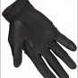 SIZE 06 HERITAGE PROFLOW SUMMER SHOW RIDING GLOVES HORSE EQUESTRIAN BLACK