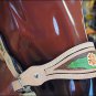 HILASON LEATHER HAND TOOLED HAND PAINTED HORSE HALTER - TAN