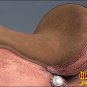 TO10RO-F HILASON TREELESS WESTERN LEATHER TRAIL PLEASURE HORSE RIDING SADDLE 18"