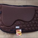 TA120F- HILASON WESTERN MEMORY FOAM SADDLE PAD WITH ANTI-SLIP BROWN