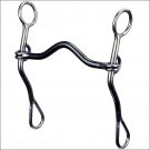 REINSMAN SHARON CAMARILLO SHORT LIFTER HORSE BIT 3/8 INCH SWEET IRON MEDIUM PORT