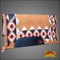FEP209 MADE IN USA HILASON WESTERN WOOL FELT SADDLE BLANKET PAD RUST